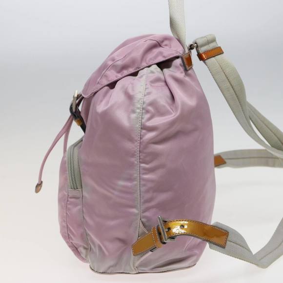 PRADA Backpack Nylon Pink Auth 81180 - Picture 4 of 16